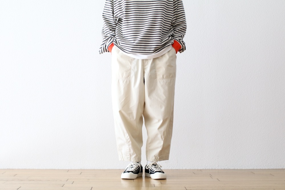 THE NORTH FACE PURPLE LABEL (�� �Ρ��� �ե����� �ѡ��ץ� �졼�٥�) "Ripstop Wide Cropped Field Pants"