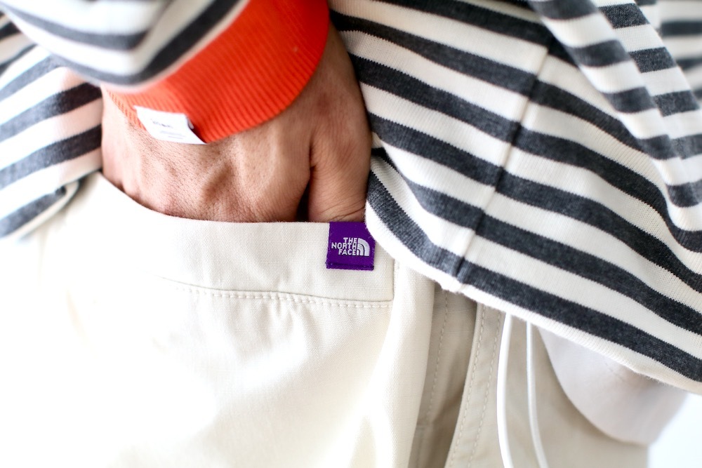 THE NORTH FACE PURPLE LABEL (�� �Ρ��� �ե����� �ѡ��ץ� �졼�٥�) "Ripstop Wide Cropped Field Pants"