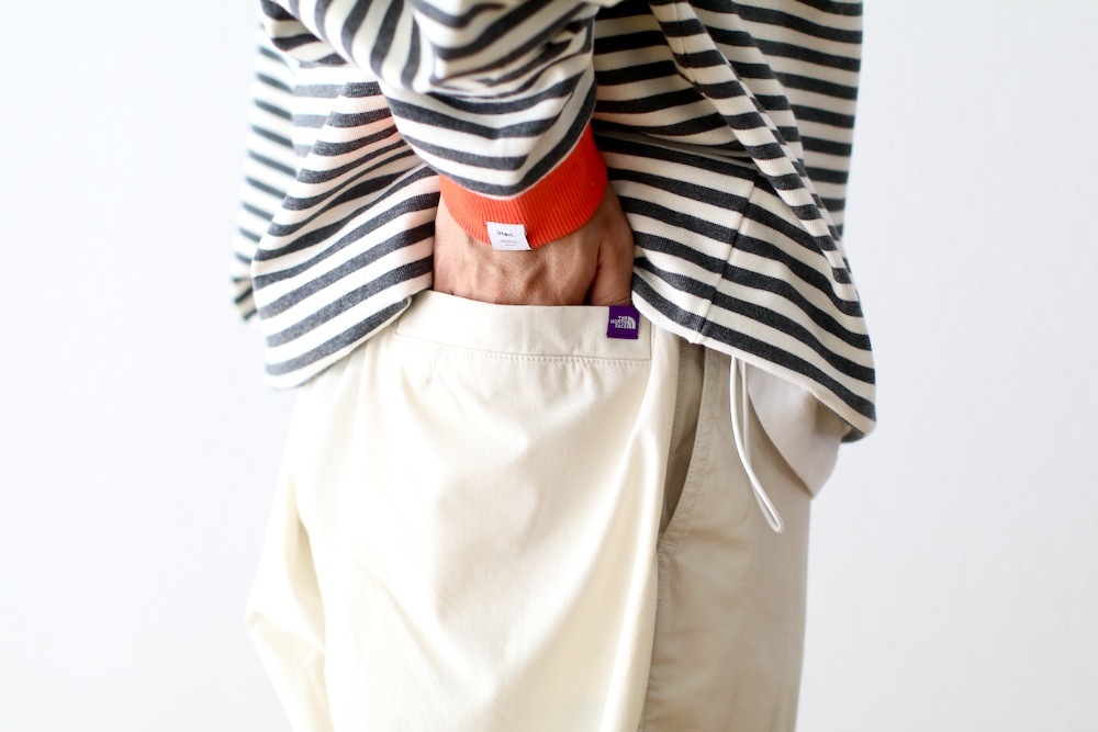 THE NORTH FACE PURPLE LABEL (�� �Ρ��� �ե����� �ѡ��ץ� �졼�٥�) "Ripstop Wide Cropped Field Pants"