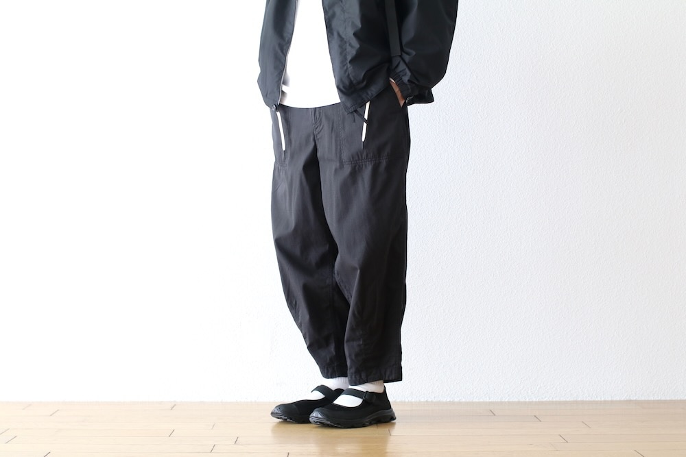THE NORTH FACE PURPLE LABEL (�� �Ρ��� �ե����� �ѡ��ץ� �졼�٥�) "Ripstop Wide Cropped Field Pants"