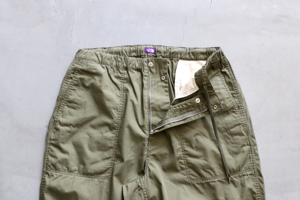 THE NORTH FACE PURPLE LABEL (�� �Ρ��� �ե����� �ѡ��ץ� �졼�٥�) "Ripstop Wide Cropped Field Pants"