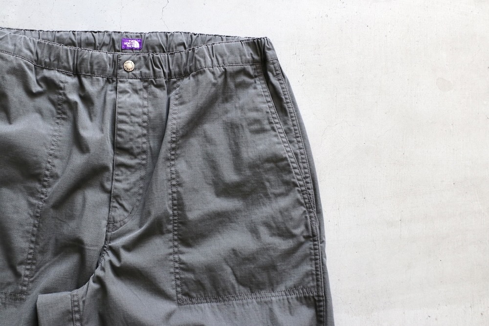 THE NORTH FACE PURPLE LABEL (�� �Ρ��� �ե����� �ѡ��ץ� �졼�٥�) "Ripstop Wide Cropped Field Pants"