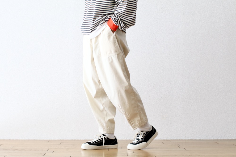 THE NORTH FACE PURPLE LABEL (�� �Ρ��� �ե����� �ѡ��ץ� �졼�٥�) "Ripstop Wide Cropped Field Pants"