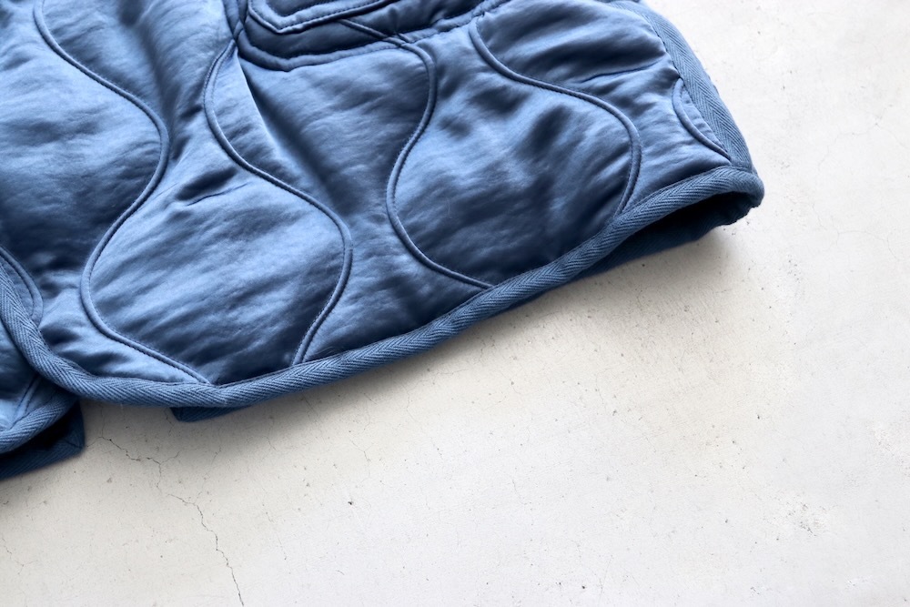 ts(s) (�ƥ�����������) "Reversible Coat Liner Vest -Polyester Satin & Boa Quilted Cloth"