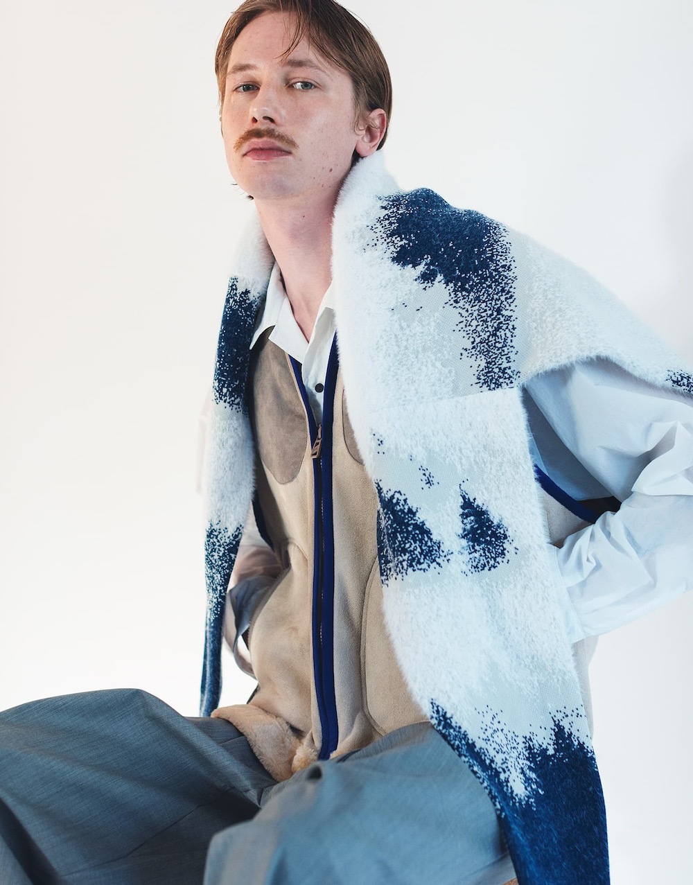 F/CE.(ե) "MISTY LANDSCAPE KNIT"