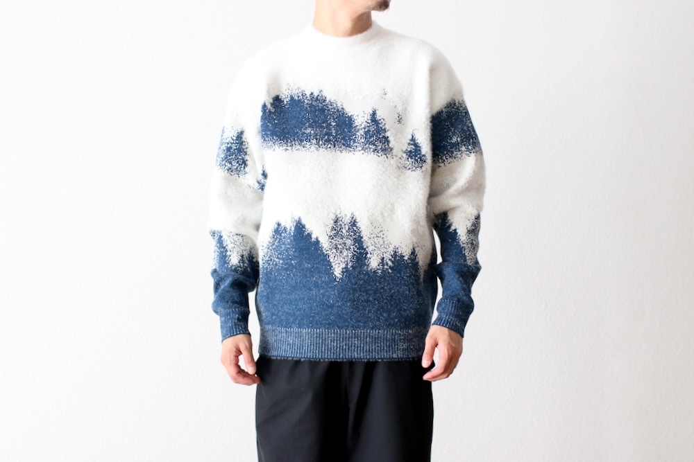 F/CE.(ե) "MISTY LANDSCAPE KNIT"