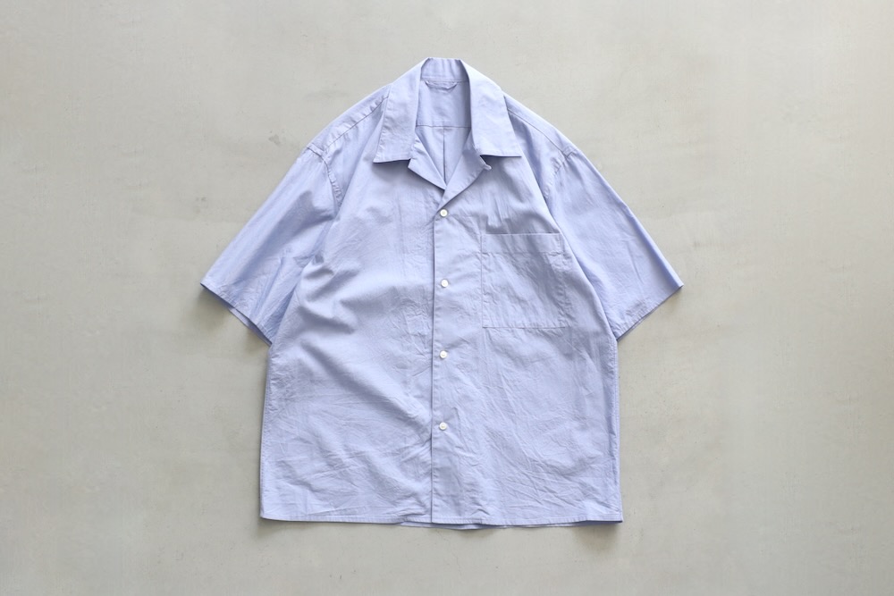 blurhms open collar shirt size2 タグ有 blurhms open collar shirt size2 タグ有 blurhms (ブラームス
