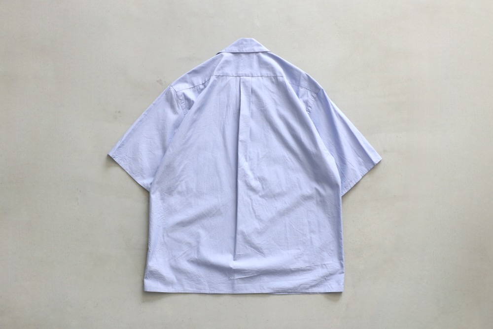 blurhms(�֥顼�ॹ) "Chambray Open-collar Shirt"