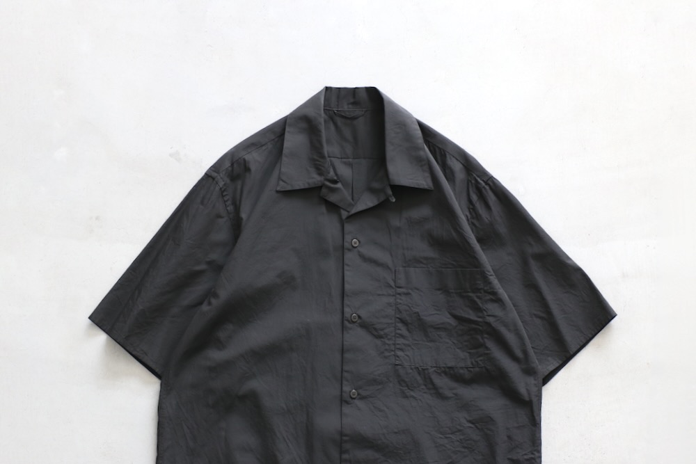 blurhms(�֥顼�ॹ) "Chambray Open-collar Shirt"