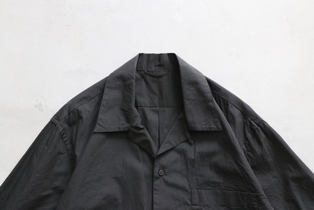 blurhms(�֥顼�ॹ) "Chambray Open-collar Shirt"