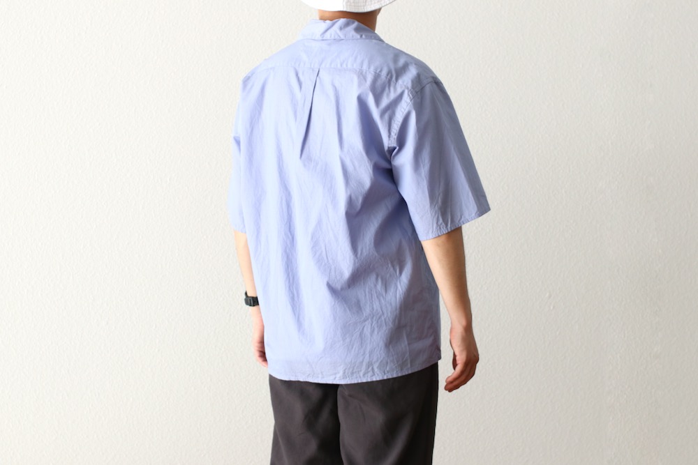 blurhms(�֥顼�ॹ) "Chambray Open-collar Shirt"