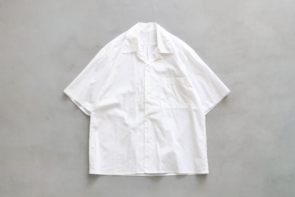 blurhms(�֥顼�ॹ) "Chambray Open-collar Shirt"