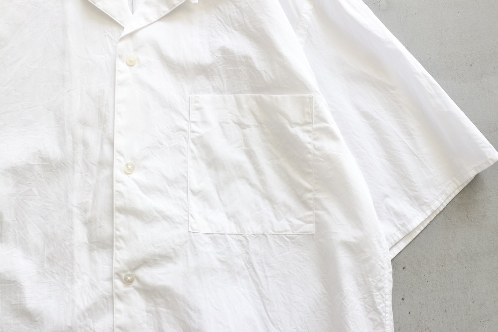 blurhms(�֥顼�ॹ) "Chambray Open-collar Shirt"