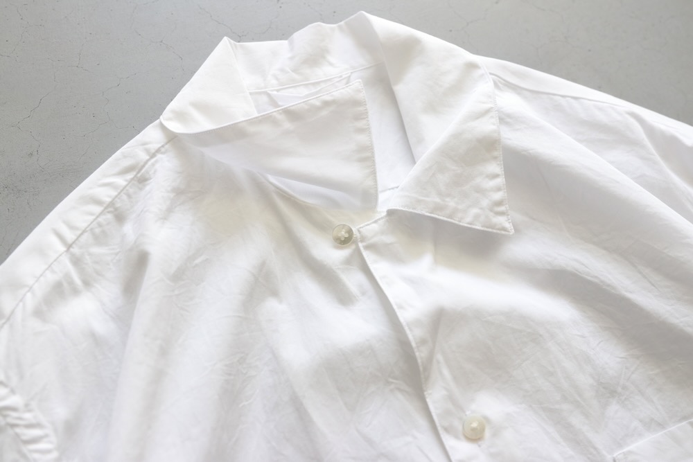 blurhms(�֥顼�ॹ) "Chambray Open-collar Shirt"