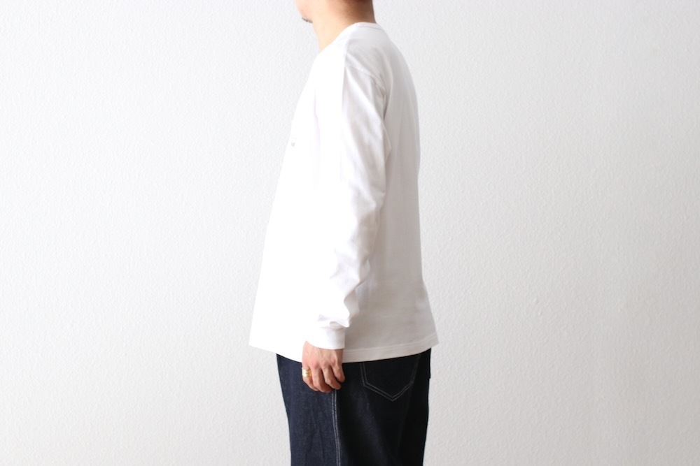 COMME des GARCONS HOMME(���� �� ����륽�󡦥���) "��ŷ�����ʥץ��� LOGO L/S TEE HO-��102-051"