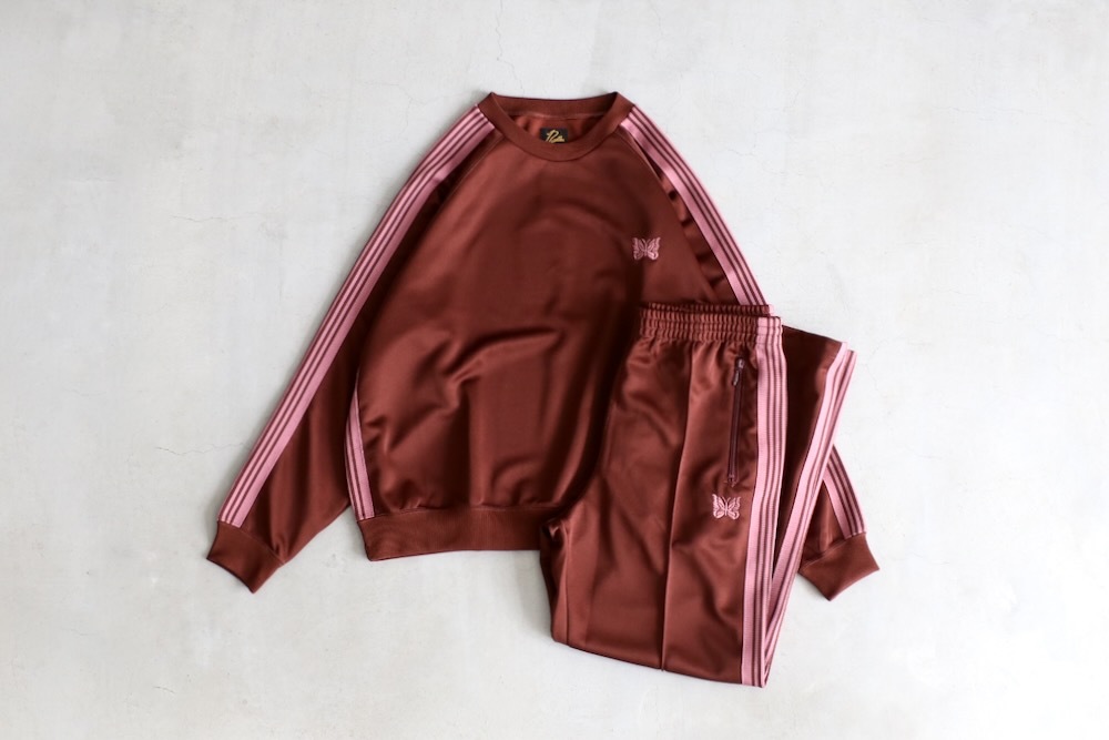 トップス Needles TrackCrewNeckShirt 22aw sizeL トップス Needles TrackCrewNeckShirt 22aw sizeL Needles