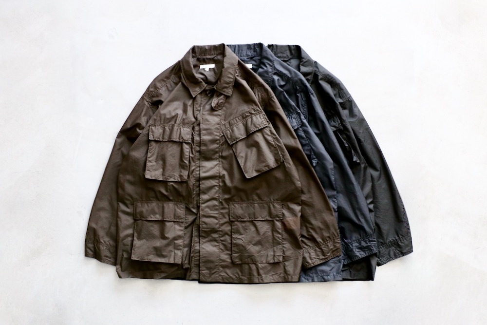 ��4.3 Release��Engineered Garments (���󥸥˥����ɥ�������) "BDU Jacket -Nylon Micro Ripstop-"