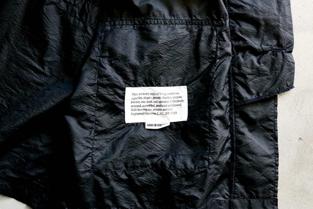 ��4.3 Release��Engineered Garments (���󥸥˥����ɥ�������) "BDU Jacket -Nylon Micro Ripstop-"