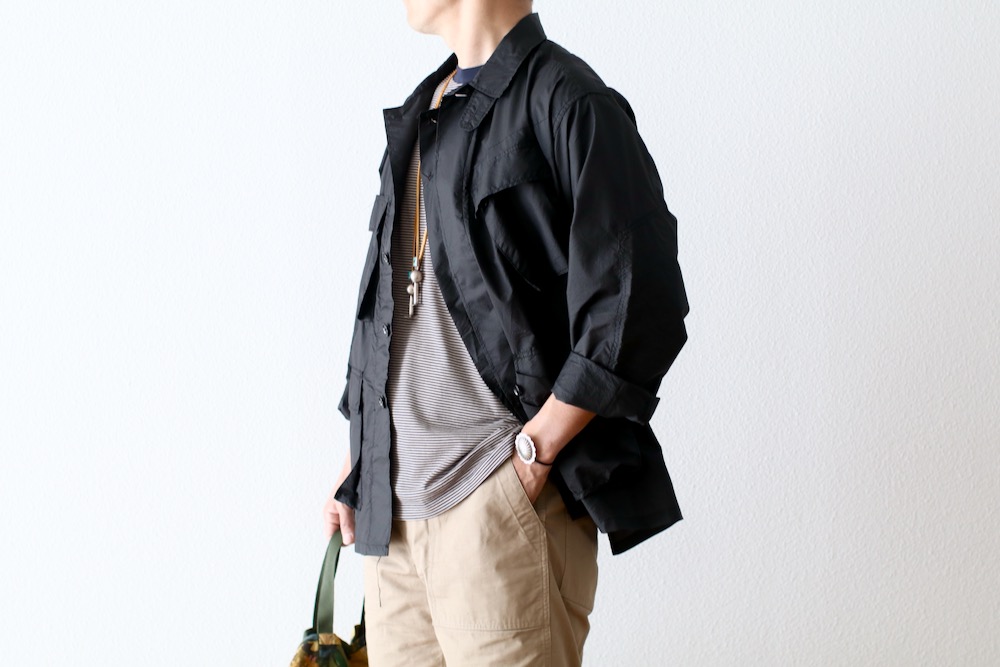 ��4.3 Release��Engineered Garments (���󥸥˥����ɥ�������) "BDU Jacket -Nylon Micro Ripstop-"