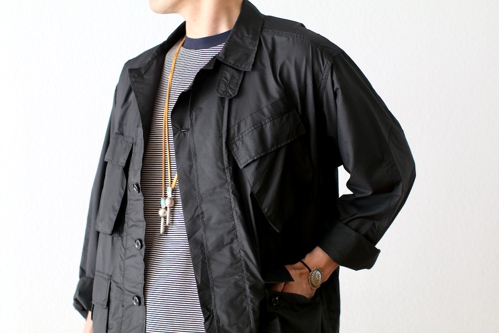��4.3 Release��Engineered Garments (���󥸥˥����ɥ�������) "BDU Jacket -Nylon Micro Ripstop-"