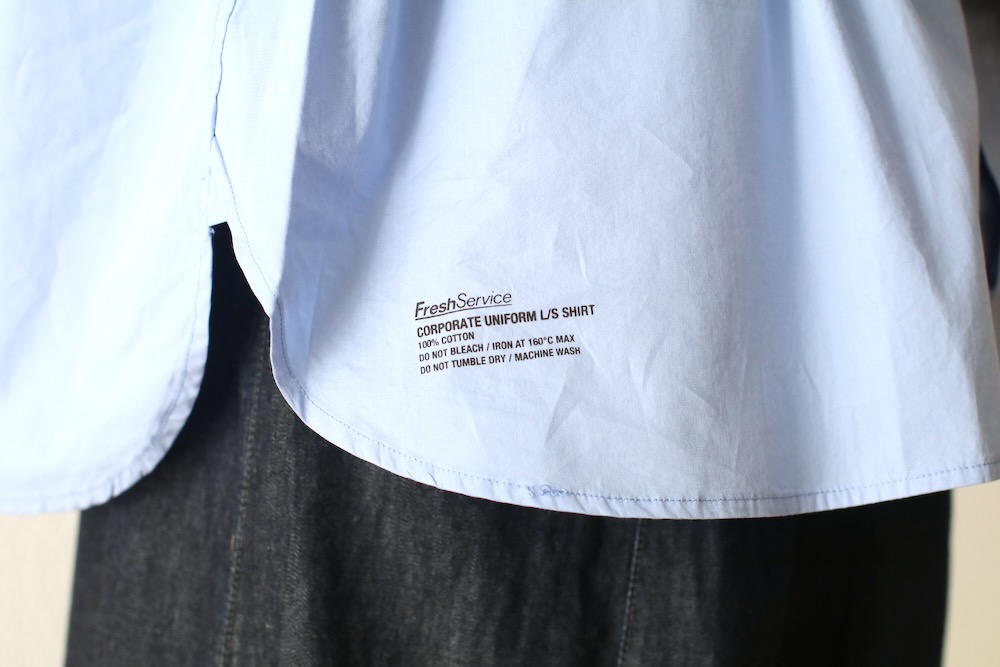 ��8.8 12:00 Release��FreshService(�ե�å��奵���ӥ�) "CORPORATE UNIFORM L/S SHIRT"