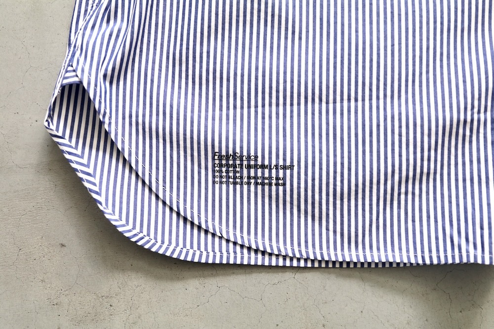 FreshService(�ե�å��奵���ӥ�) "CORPORATE UNIFORM L/S SHIRT IRON MAX 160��"