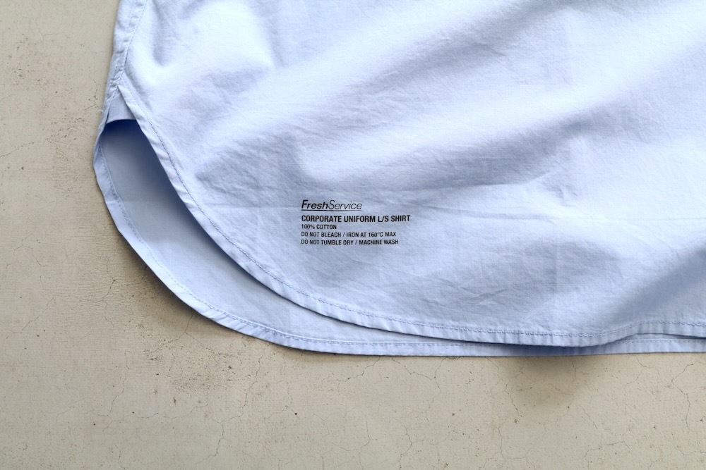 FreshService(�ե�å��奵���ӥ�) "CORPORATE UNIFORM L/S SHIRT IRON MAX 160��"