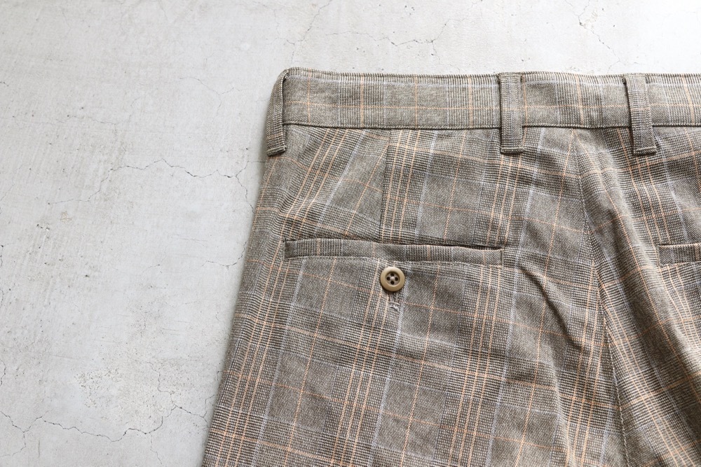 WOMEN'Sts(s) (ƥ) Sabrina Pants - Stripe/Plaid Polyester*Rayon Stretch Cloth