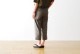 WOMEN'Sts(s) (ƥ) Sabrina Pants - Stripe/Plaid Polyester*Rayon Stretch Cloth
