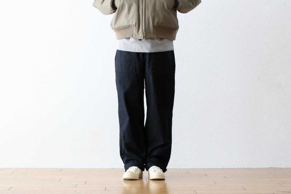 本日迄美品EG Fatigue Pant Cotton Brushed HB 黒 Engineered Garments (エンジニアードガーメンツ) 