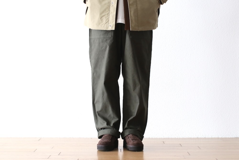Engineered Garments (���󥸥˥����ɥ�������) "Fatigue Pant - Cotton Brushed HB"