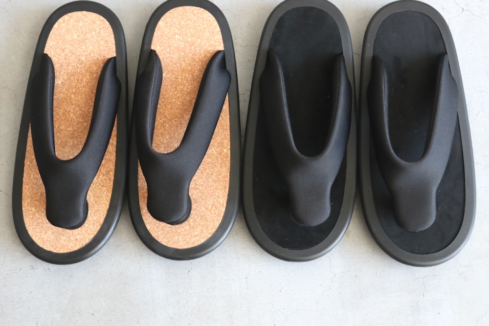 OJOJO NAITO(祸 ʥȡ) "BEACH SANDAL / Ecsaine Leather"
