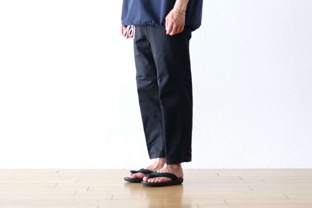 OJOJO NAITO(祸 ʥȡ) "BEACH SANDAL / Ecsaine Leather"