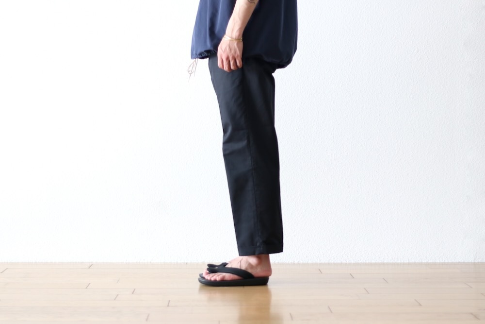 OJOJO NAITO(祸 ʥȡ) "BEACH SANDAL / Ecsaine Leather"