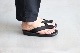 OJOJO NAITO(祸 ʥȡ) "BEACH SANDAL / Ecsaine Leather"