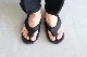 OJOJO NAITO(祸 ʥȡ) "BEACH SANDAL / Ecsaine Leather"