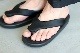 OJOJO NAITO(祸 ʥȡ) "BEACH SANDAL / Ecsaine Leather"