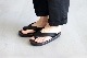OJOJO NAITO(祸 ʥȡ) "BEACH SANDAL / Ecsaine Leather"