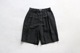 ATON (ȥ) "COTTON LINEN VOILE TWO TUCKED EASY SHORTS"