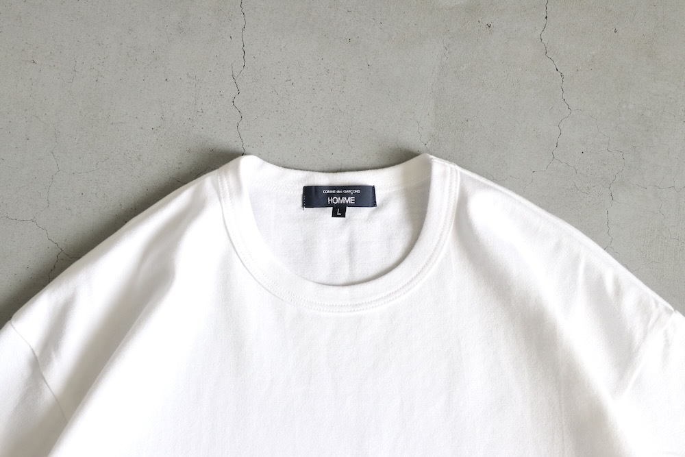 COMME des GARCONS HOMME(���� �� ����륽�󡦥���) "��ŷ�����ʥץ��� ��LOGO TEE HO-T103-051"