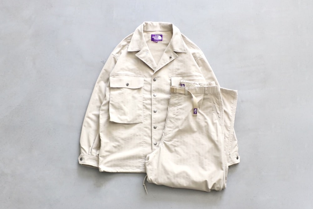 THE NORTH FACE PURPLE LABEL (�� �Ρ��� �ե����� �ѡ��ץ� �졼�٥�) "Herringbone Field Shirt Jacket"