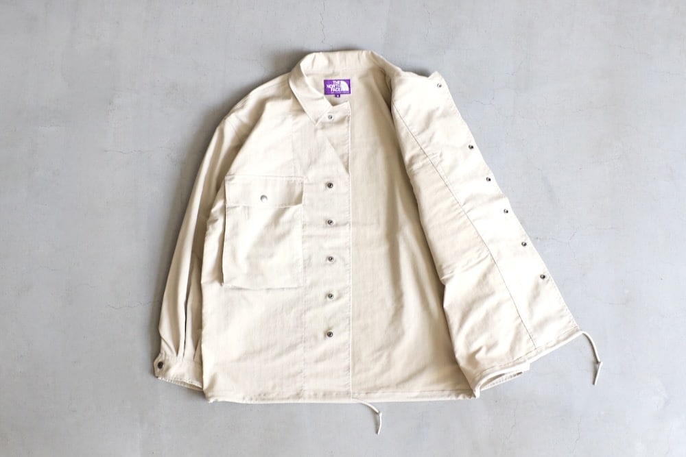THE NORTH FACE PURPLE LABEL (�� �Ρ��� �ե����� �ѡ��ץ� �졼�٥�) "Herringbone Field Shirt Jacket"