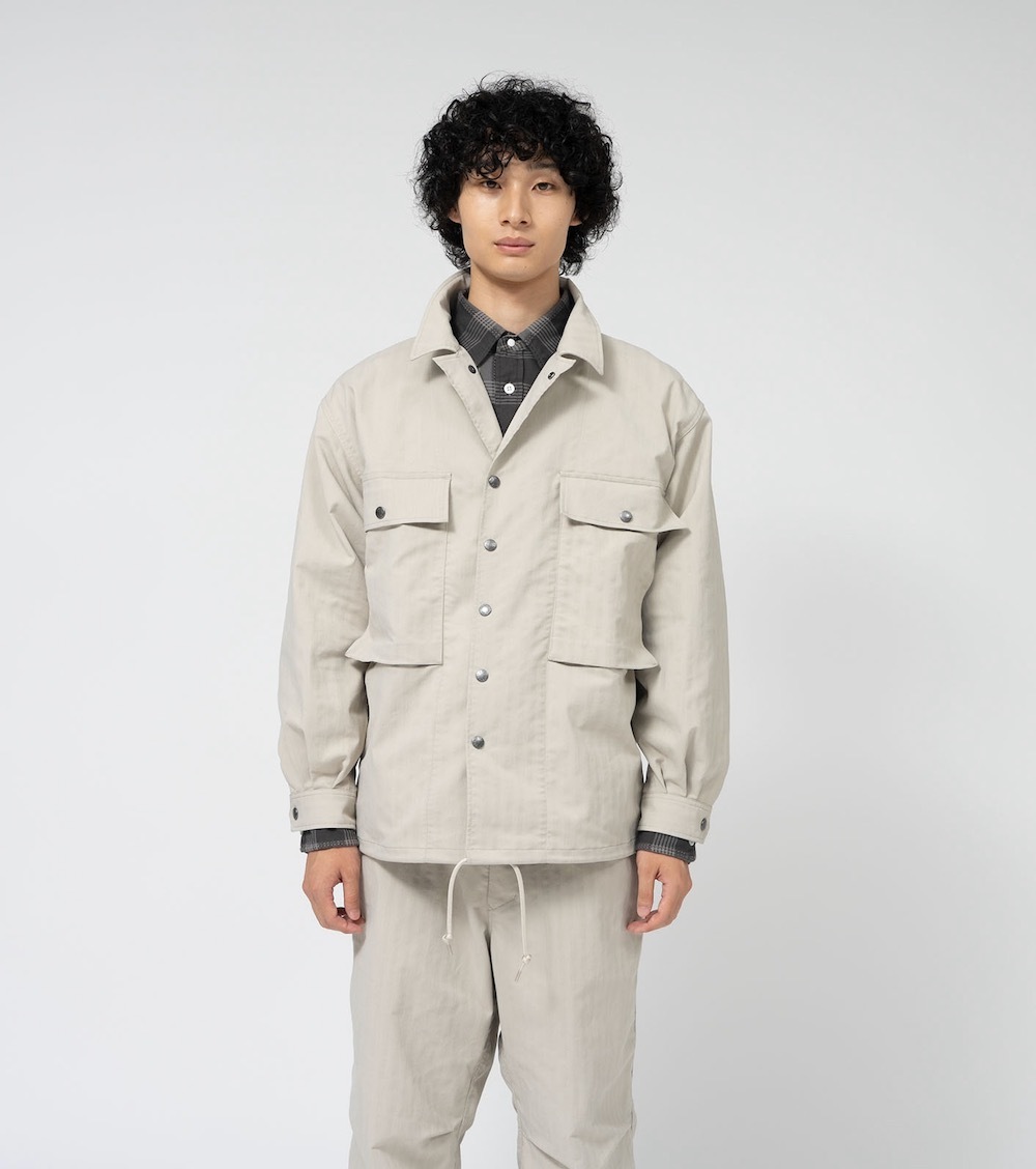 THE NORTH FACE PURPLE LABEL (�� �Ρ��� �ե����� �ѡ��ץ� �졼�٥�) "Herringbone Field Shirt Jacket"