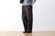 blurhms(�֥顼�ॹ) "Linen Cotton Belted Trousers"