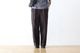 blurhms(�֥顼�ॹ) "Linen Cotton Belted Trousers"