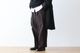 blurhms(�֥顼�ॹ) "Linen Cotton Belted Trousers"