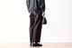 blurhms(�֥顼�ॹ) "Linen Cotton Belted Trousers"