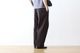 blurhms(�֥顼�ॹ) "Linen Cotton Belted Trousers"