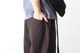 blurhms(�֥顼�ॹ) "Linen Cotton Belted Trousers"
