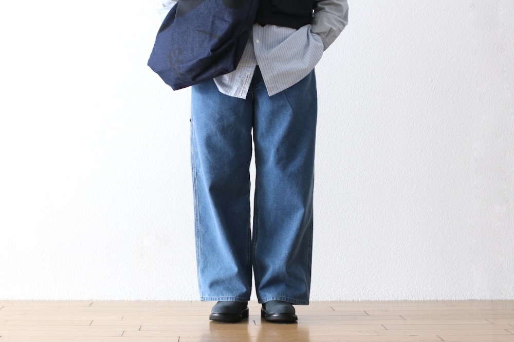 THE NORTH FACE PURPLE LABEL (�� �Ρ��� �ե����� �ѡ��ץ� �졼�٥�) "Indigo Field Pants"